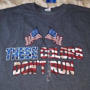 American Patriot - These Colors Don't Run Tee, XXL